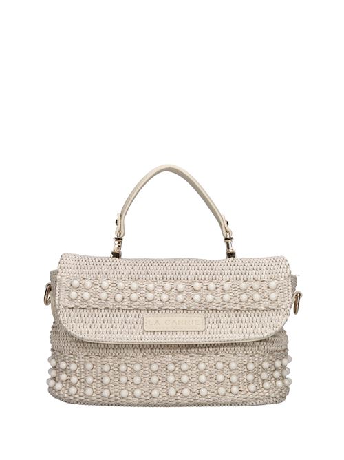 Borsa MALIBU in ecopelle e rafia LA CARRIE | 141M-GM-600-RAEAVORIO